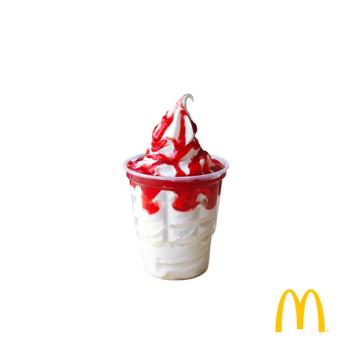 [맥도날드] 딸기 선데이 아이스크림
